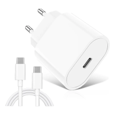 CARREGADOR TURBO 20W CABO USB C X USB C  EZRA