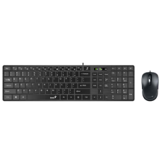 KIT MOUSE E TECLADO MULTIMIDIA GENIUS SS-C126 COM FIO USB