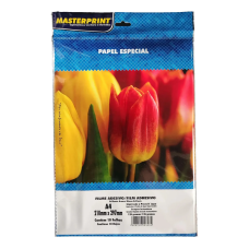 FILME ADESIVO VINIL BRANCO GLOSSY 135G/M² A4 c/10