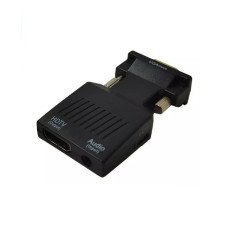 CONVERSOR HDMI F X VGA M COM AUDIO