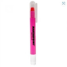 CANETA MARCA TEXTO EM GEL ROSA C/06