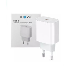 CARREGADOR TURBO USB C DE 20W INOVA/LEHMOX