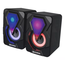 CAIXA DE SOM USB LED 6W