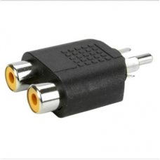 ADAPTADOR RCA M X 2 RCA F