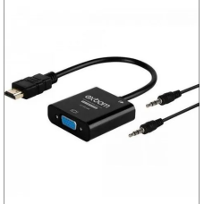 ADAPTADOR HDMI X VGA C AUDIO P2 