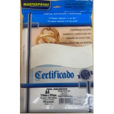 PAPEL SUBLIMATICO A4 100GRS C/100 FLS