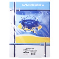 PAPEL FOTO GLOSSY A3 180GRS C/20 FLS