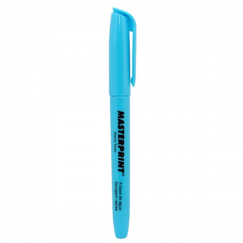MARCA TEXTO AZUL C/12