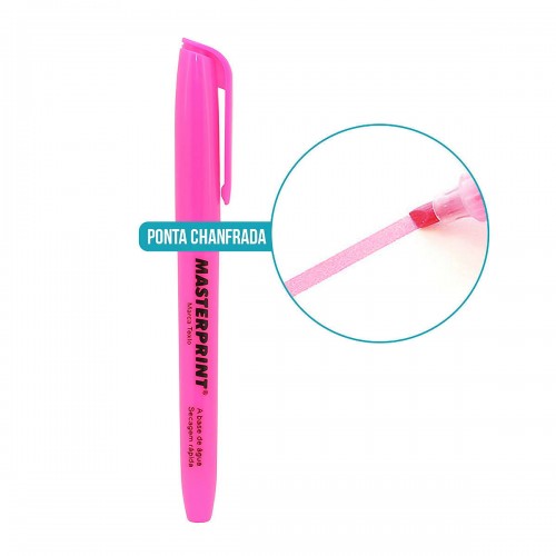 MARCA TEXTO ROSA C/12
